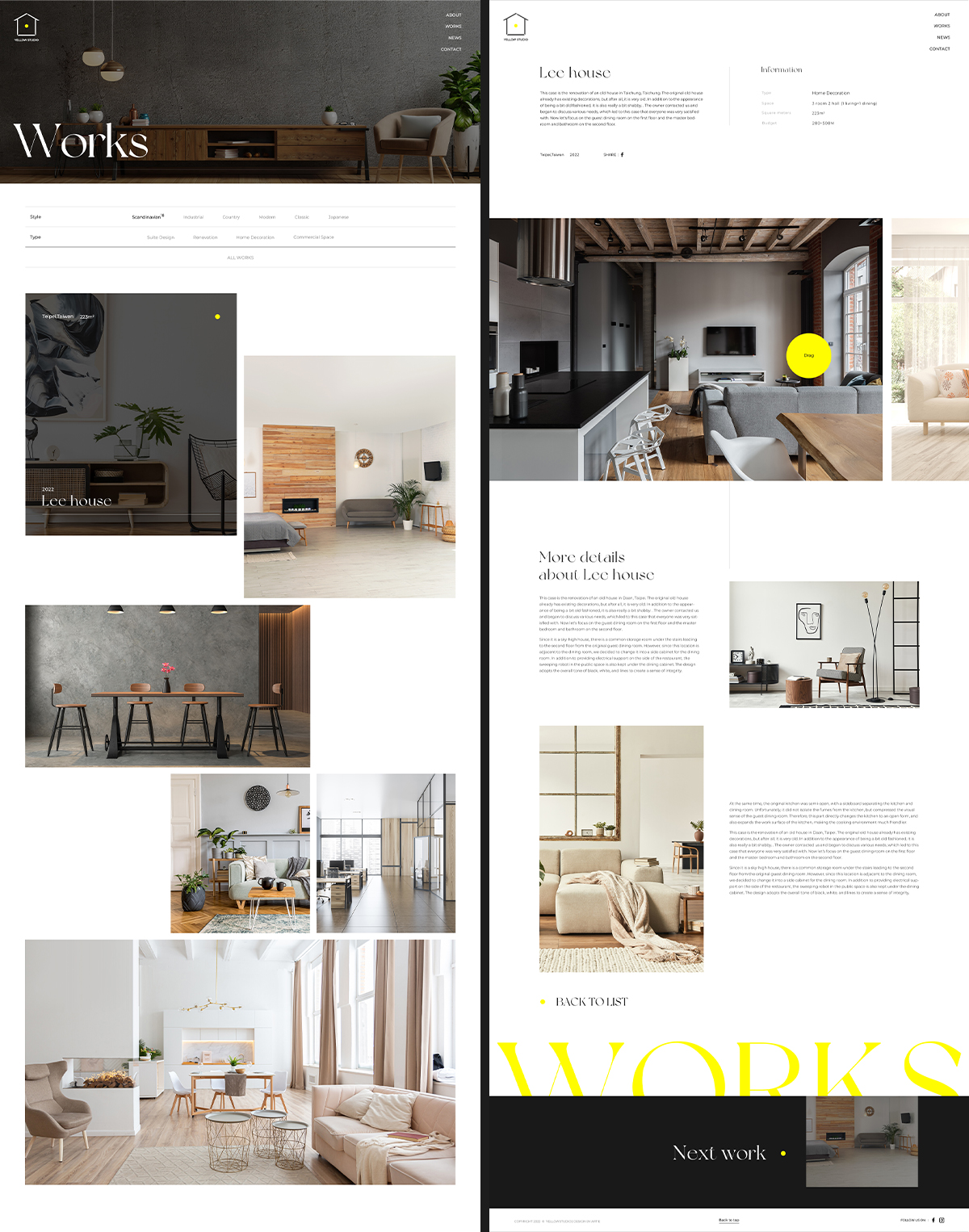 亞惿_Yellow Studio - 模組網站